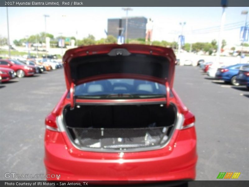 Red / Black 2017 Hyundai Elantra Limited