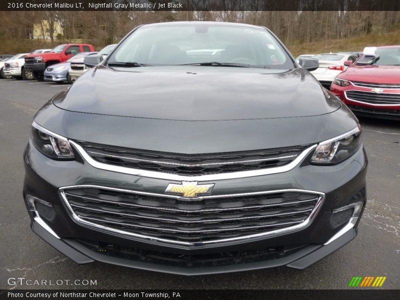 Nightfall Gray Metallic / Jet Black 2016 Chevrolet Malibu LT