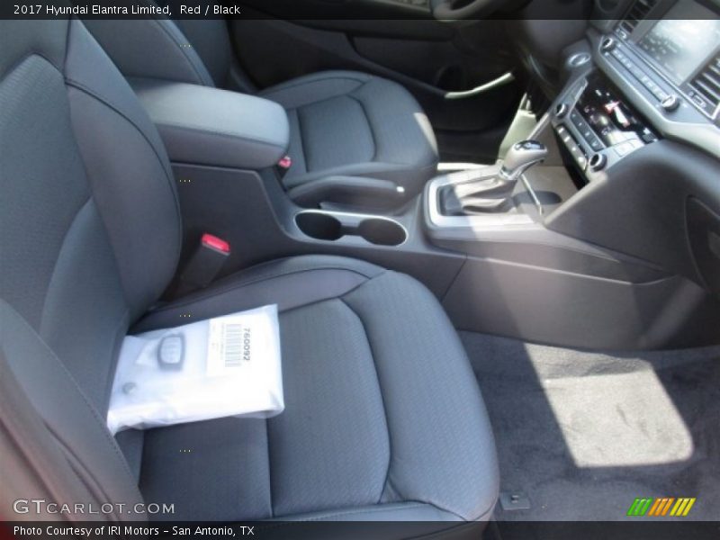 Red / Black 2017 Hyundai Elantra Limited