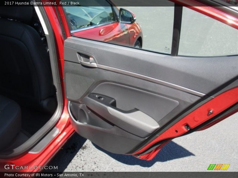 Red / Black 2017 Hyundai Elantra Limited