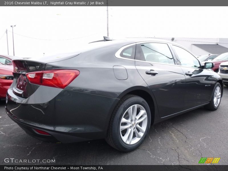 Nightfall Gray Metallic / Jet Black 2016 Chevrolet Malibu LT