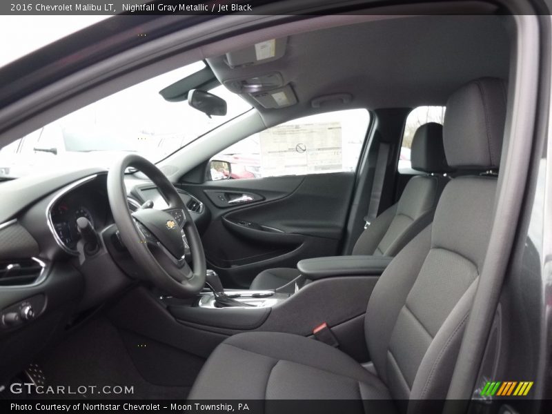 Nightfall Gray Metallic / Jet Black 2016 Chevrolet Malibu LT