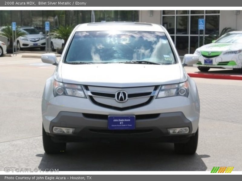 Billet Silver Metallic / Ebony 2008 Acura MDX