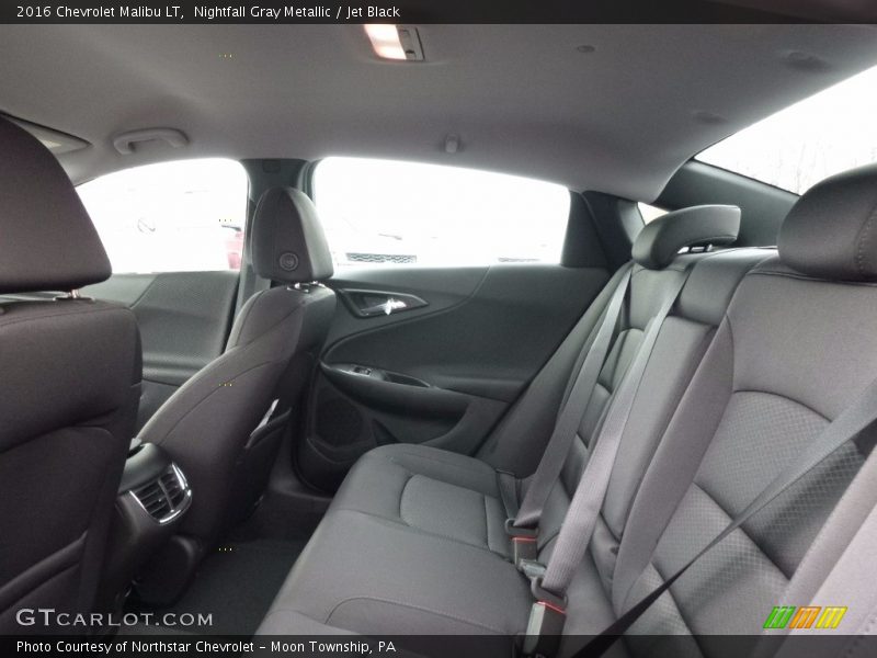 Nightfall Gray Metallic / Jet Black 2016 Chevrolet Malibu LT