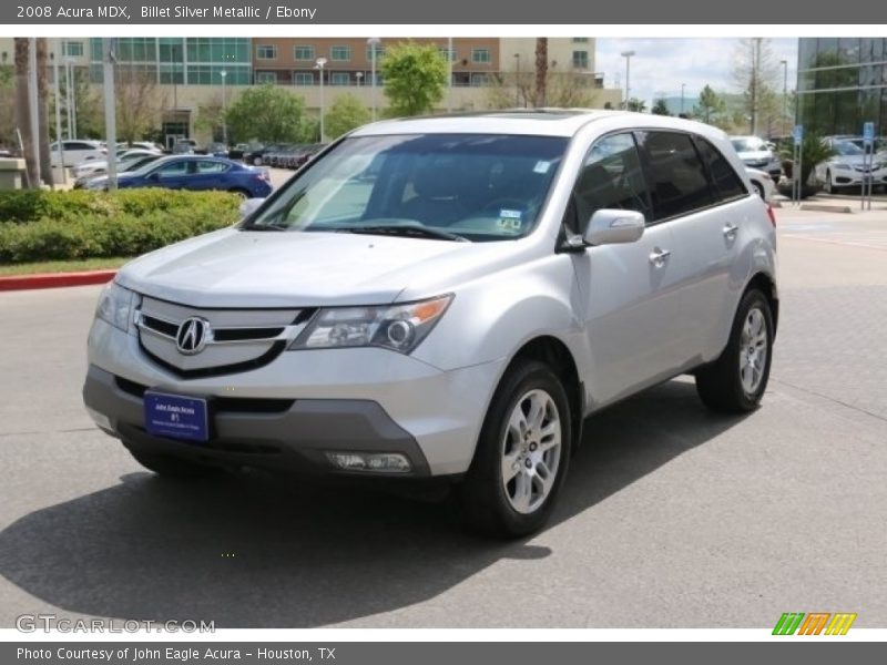 Billet Silver Metallic / Ebony 2008 Acura MDX