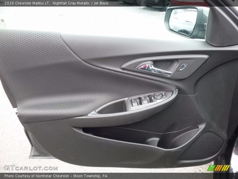 Nightfall Gray Metallic / Jet Black 2016 Chevrolet Malibu LT