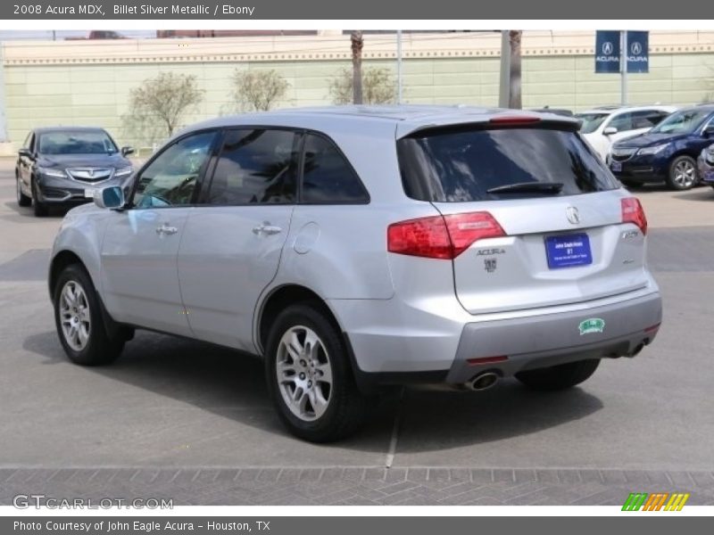 Billet Silver Metallic / Ebony 2008 Acura MDX