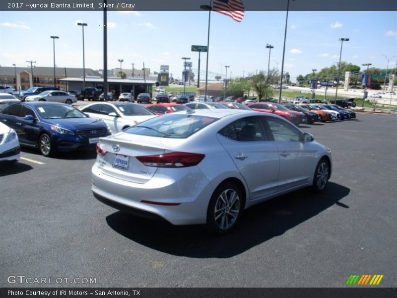 Silver / Gray 2017 Hyundai Elantra Limited