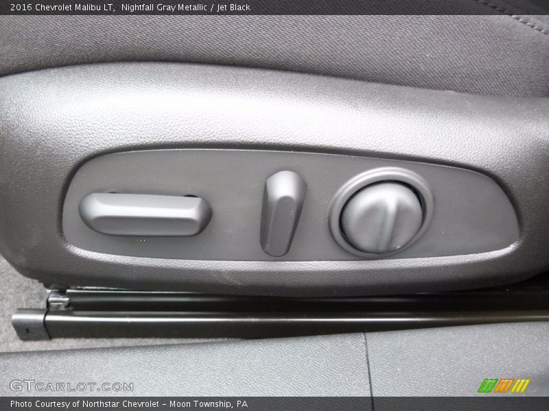 Nightfall Gray Metallic / Jet Black 2016 Chevrolet Malibu LT