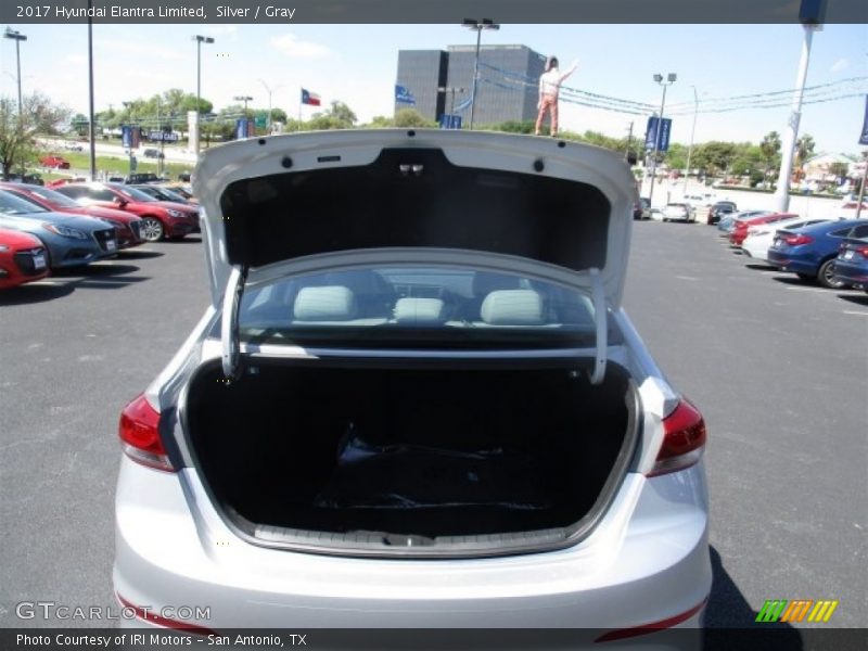 Silver / Gray 2017 Hyundai Elantra Limited