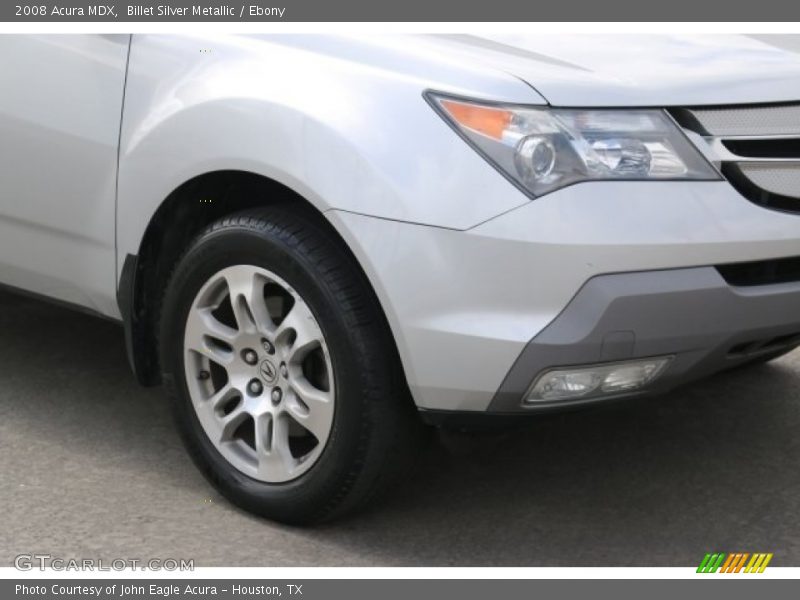 Billet Silver Metallic / Ebony 2008 Acura MDX