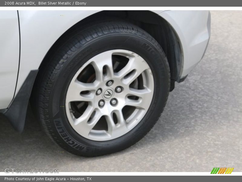 Billet Silver Metallic / Ebony 2008 Acura MDX