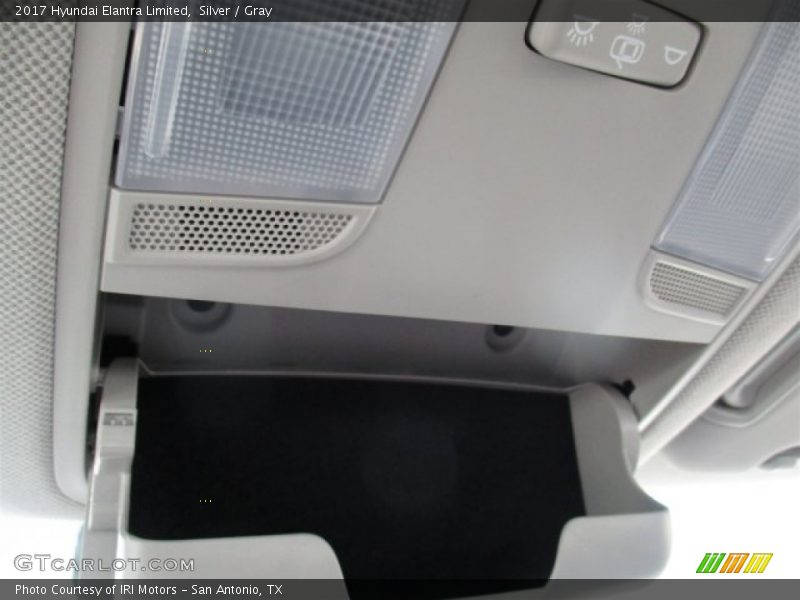 Silver / Gray 2017 Hyundai Elantra Limited