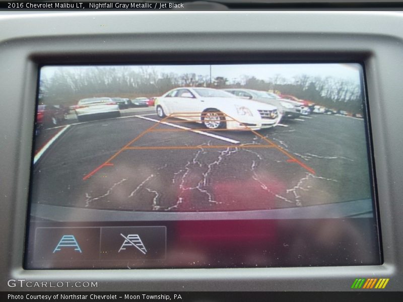 Nightfall Gray Metallic / Jet Black 2016 Chevrolet Malibu LT