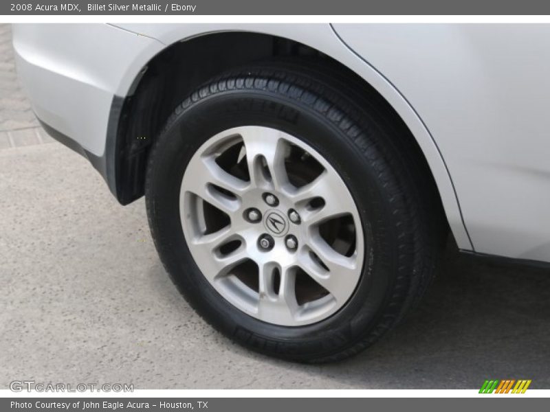 Billet Silver Metallic / Ebony 2008 Acura MDX