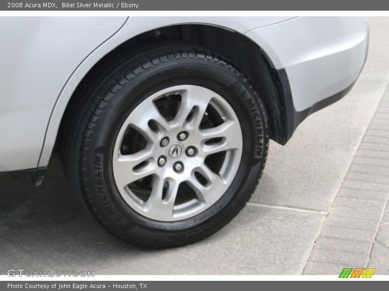 Billet Silver Metallic / Ebony 2008 Acura MDX
