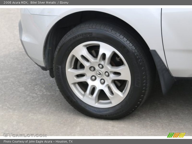 Billet Silver Metallic / Ebony 2008 Acura MDX