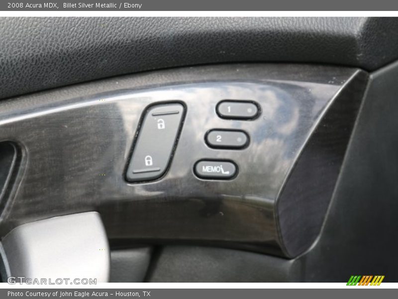 Billet Silver Metallic / Ebony 2008 Acura MDX