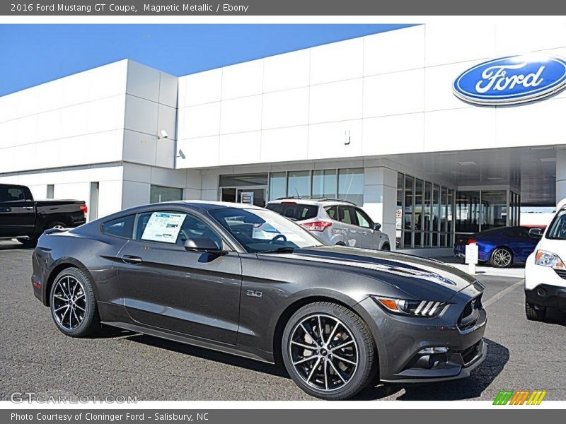 Magnetic Metallic / Ebony 2016 Ford Mustang GT Coupe