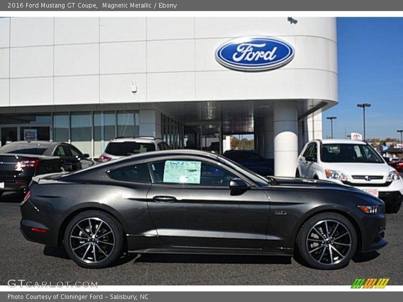 Magnetic Metallic / Ebony 2016 Ford Mustang GT Coupe