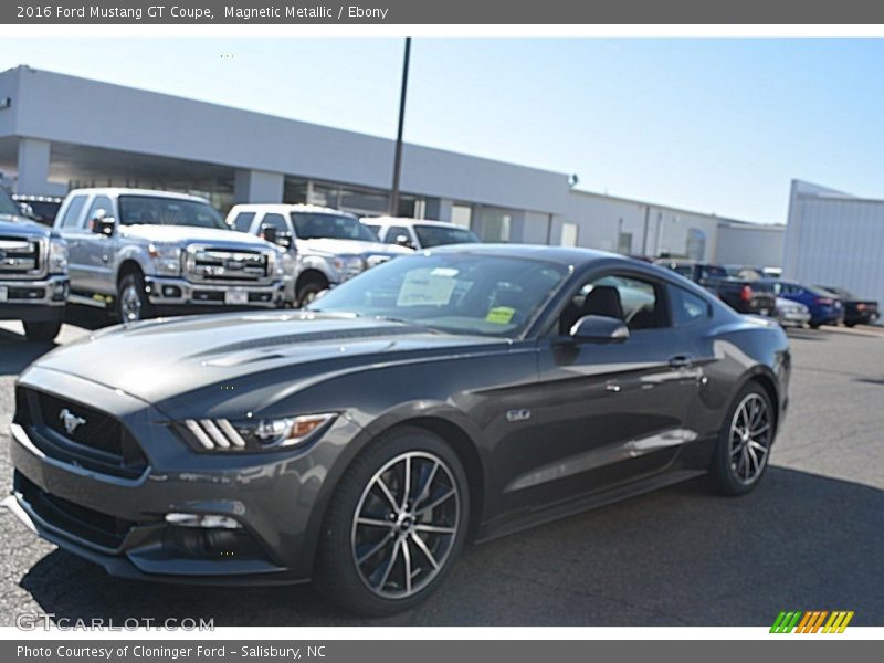 Magnetic Metallic / Ebony 2016 Ford Mustang GT Coupe