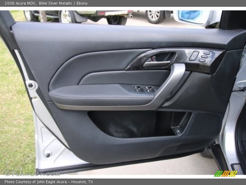 Billet Silver Metallic / Ebony 2008 Acura MDX