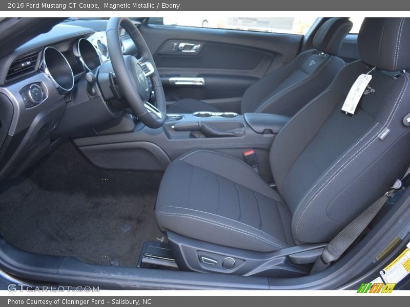 Magnetic Metallic / Ebony 2016 Ford Mustang GT Coupe