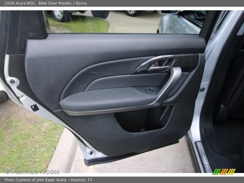Billet Silver Metallic / Ebony 2008 Acura MDX
