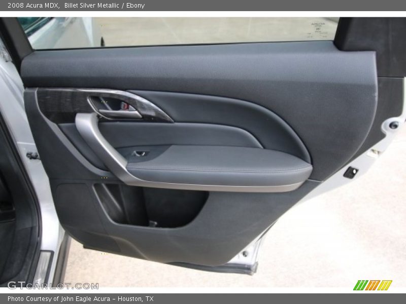 Billet Silver Metallic / Ebony 2008 Acura MDX