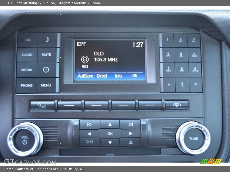 Magnetic Metallic / Ebony 2016 Ford Mustang GT Coupe