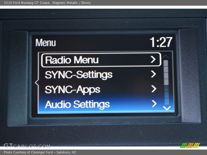 Magnetic Metallic / Ebony 2016 Ford Mustang GT Coupe
