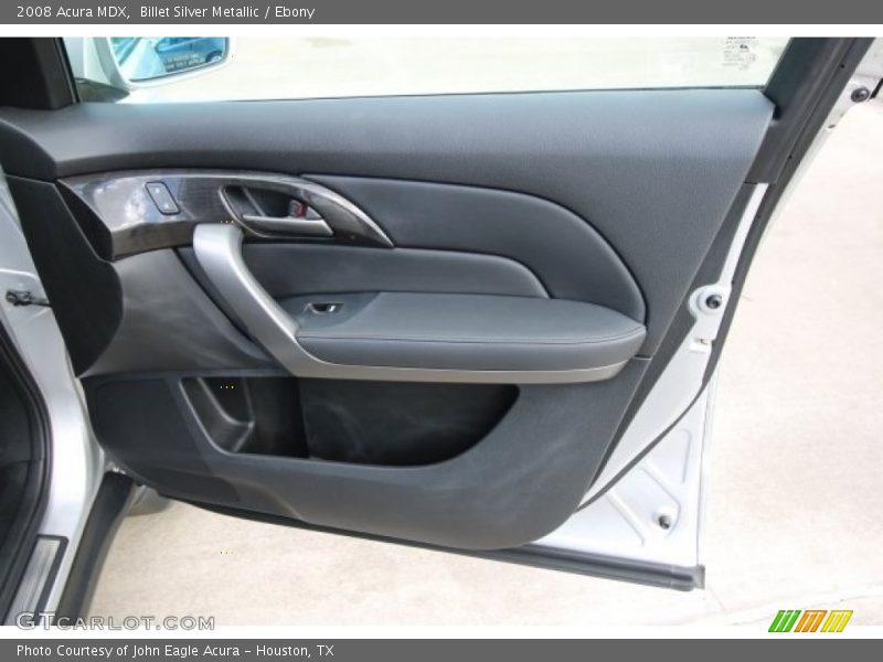 Billet Silver Metallic / Ebony 2008 Acura MDX
