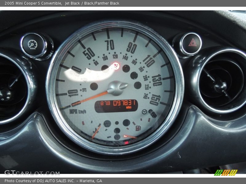 Jet Black / Black/Panther Black 2005 Mini Cooper S Convertible