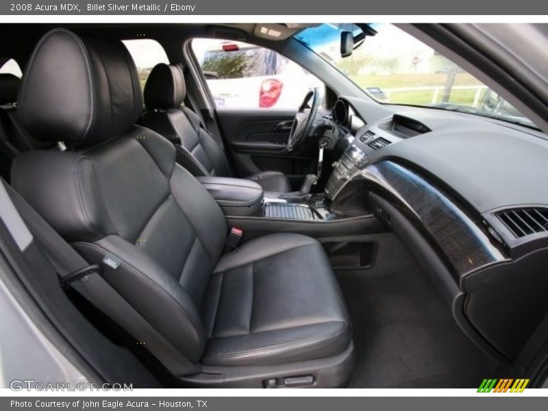 Billet Silver Metallic / Ebony 2008 Acura MDX