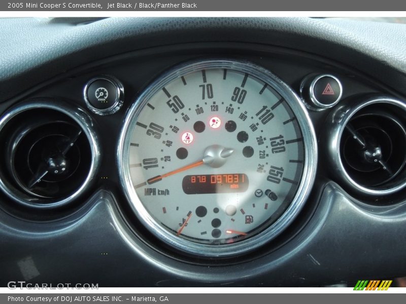 Jet Black / Black/Panther Black 2005 Mini Cooper S Convertible