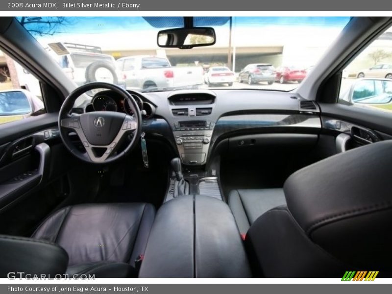 Billet Silver Metallic / Ebony 2008 Acura MDX