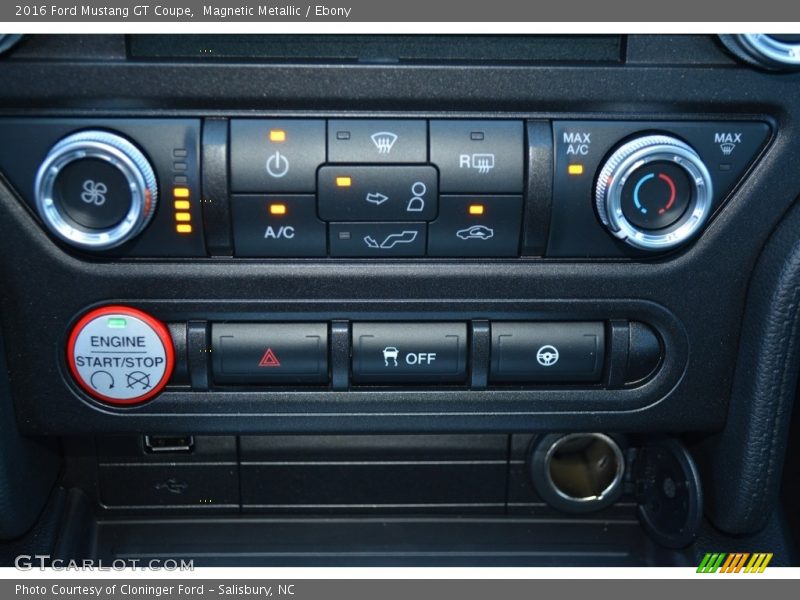 Magnetic Metallic / Ebony 2016 Ford Mustang GT Coupe