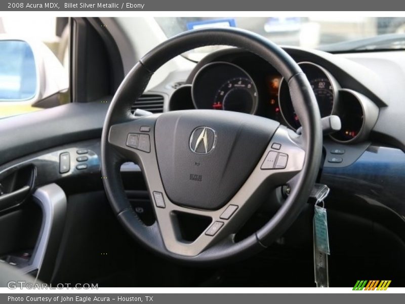 Billet Silver Metallic / Ebony 2008 Acura MDX