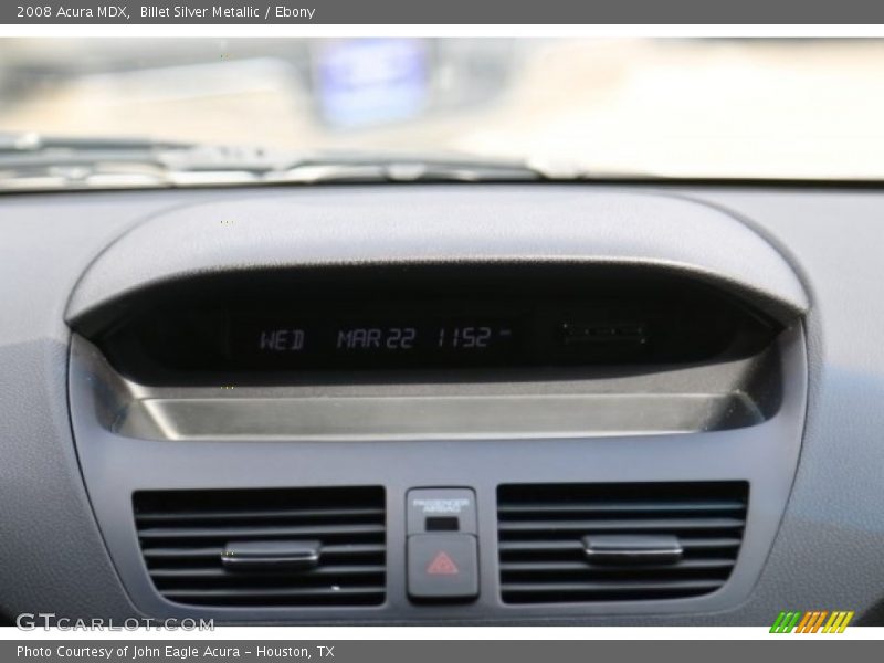 Billet Silver Metallic / Ebony 2008 Acura MDX