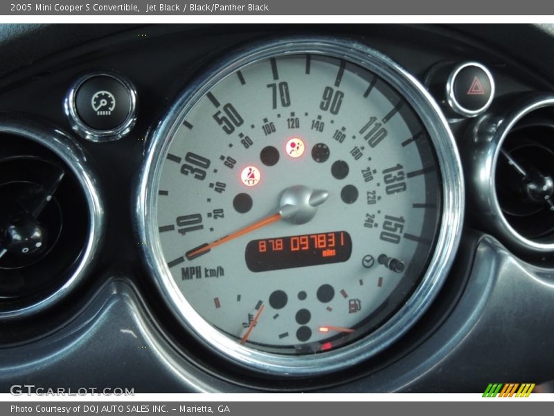 Jet Black / Black/Panther Black 2005 Mini Cooper S Convertible