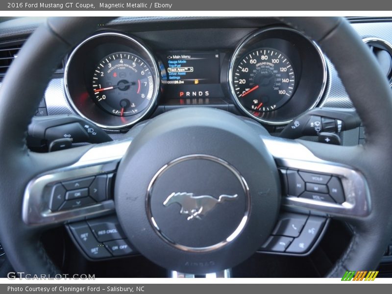 Magnetic Metallic / Ebony 2016 Ford Mustang GT Coupe