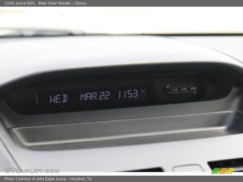Billet Silver Metallic / Ebony 2008 Acura MDX