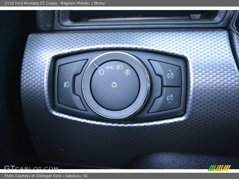 Magnetic Metallic / Ebony 2016 Ford Mustang GT Coupe