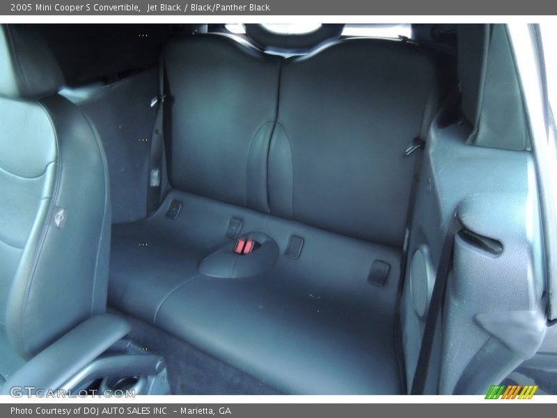 Jet Black / Black/Panther Black 2005 Mini Cooper S Convertible