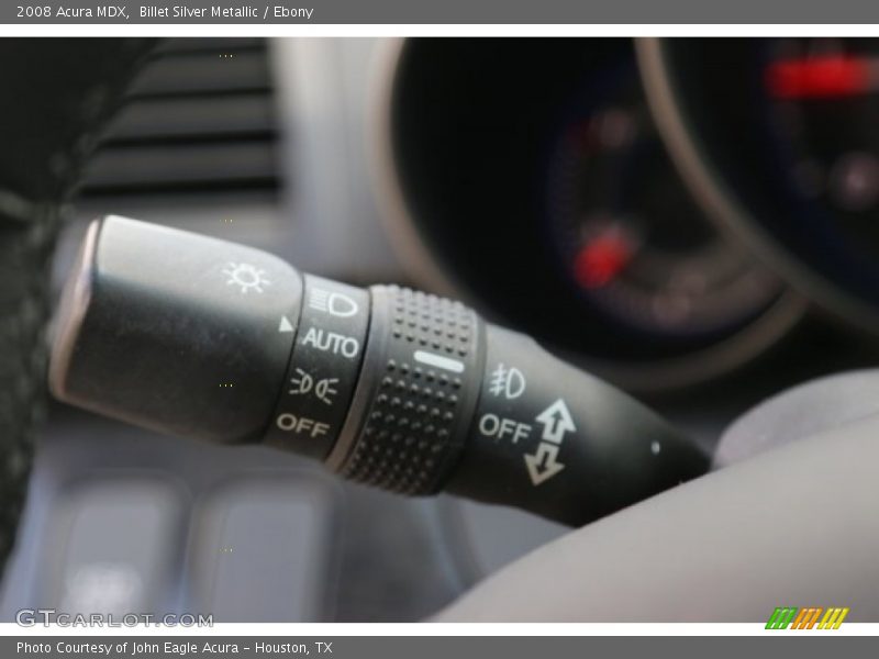 Billet Silver Metallic / Ebony 2008 Acura MDX
