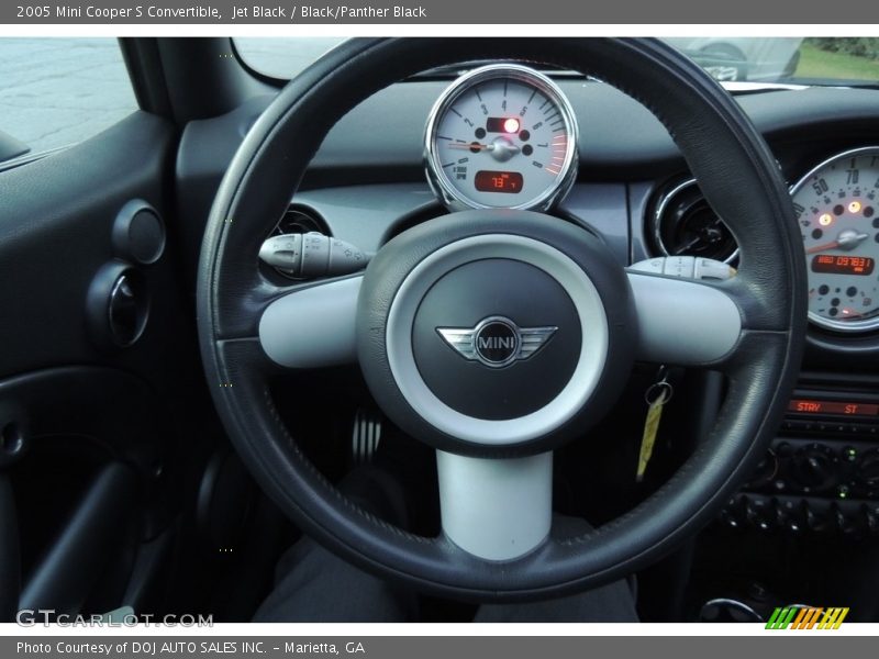 Jet Black / Black/Panther Black 2005 Mini Cooper S Convertible