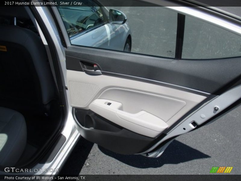 Silver / Gray 2017 Hyundai Elantra Limited