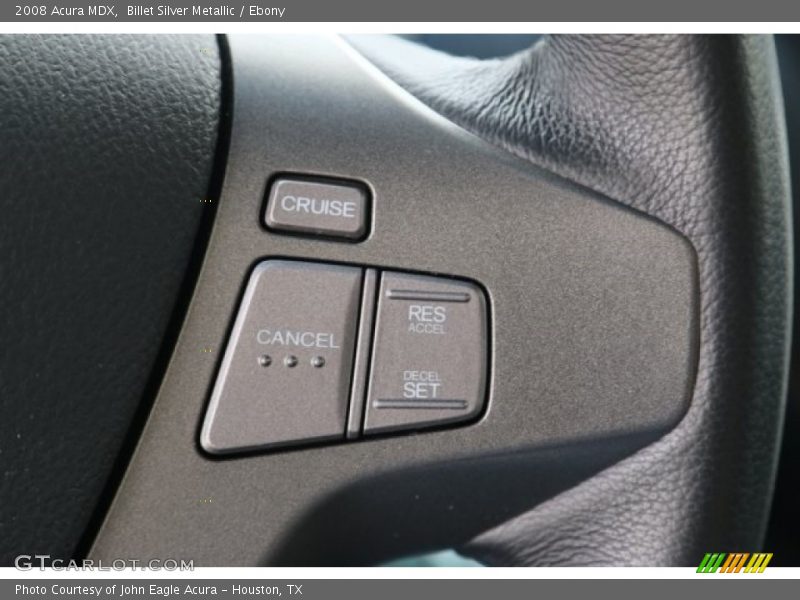 Billet Silver Metallic / Ebony 2008 Acura MDX