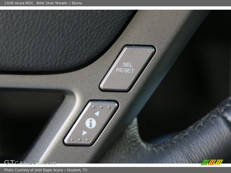 Billet Silver Metallic / Ebony 2008 Acura MDX