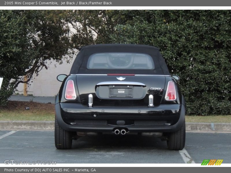 Jet Black / Black/Panther Black 2005 Mini Cooper S Convertible